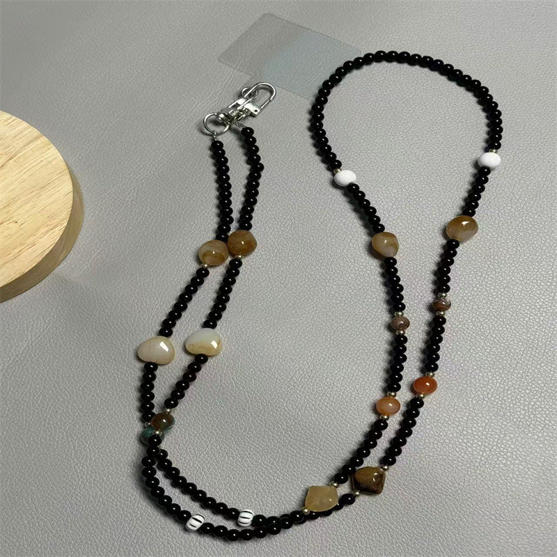 Stylischer Perlen-Eyewear-Lanyard Karnz