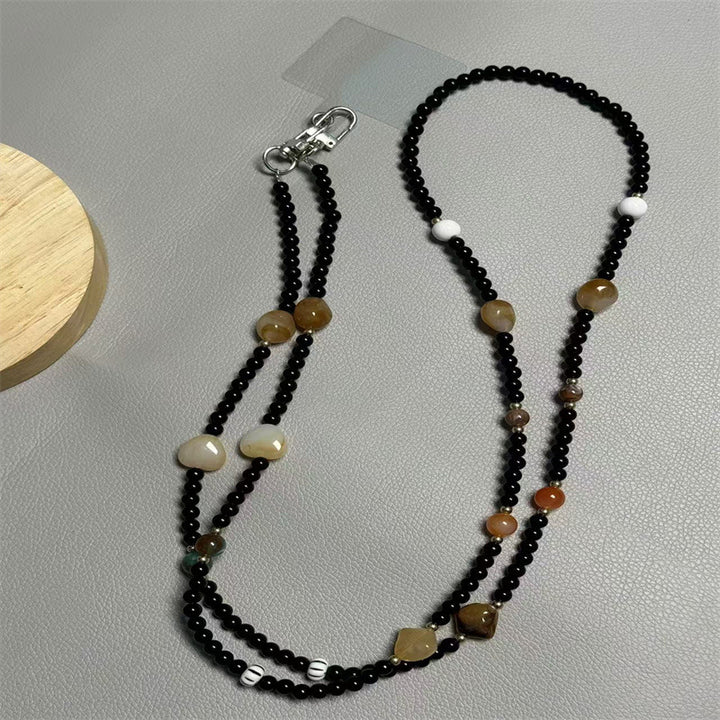 Stylischer Perlen-Eyewear-Lanyard Karnz