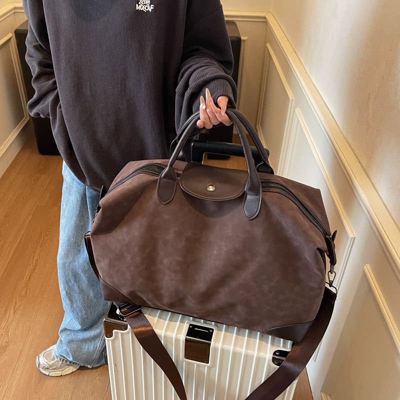 Modern Leder Duffel Tasche