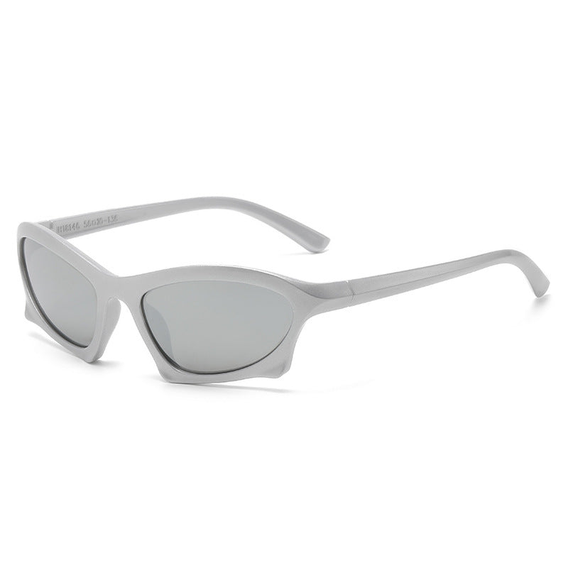 Damen modische Sonnenbrille mit innovativem, ergonomischem Rahmen Karnz