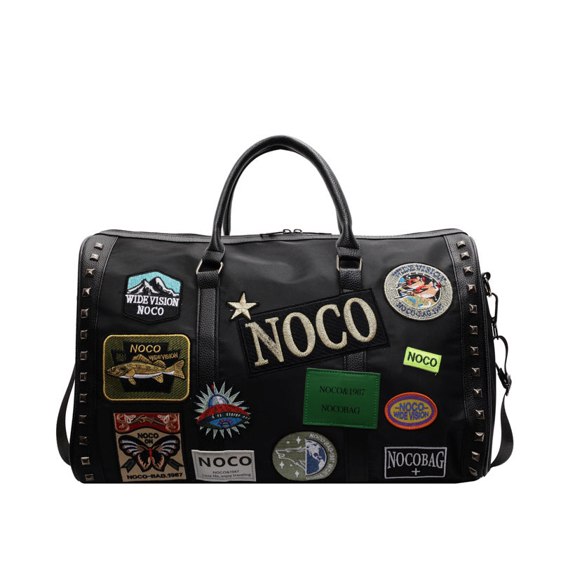 Trendige Patchwork Reisetasche Karnz