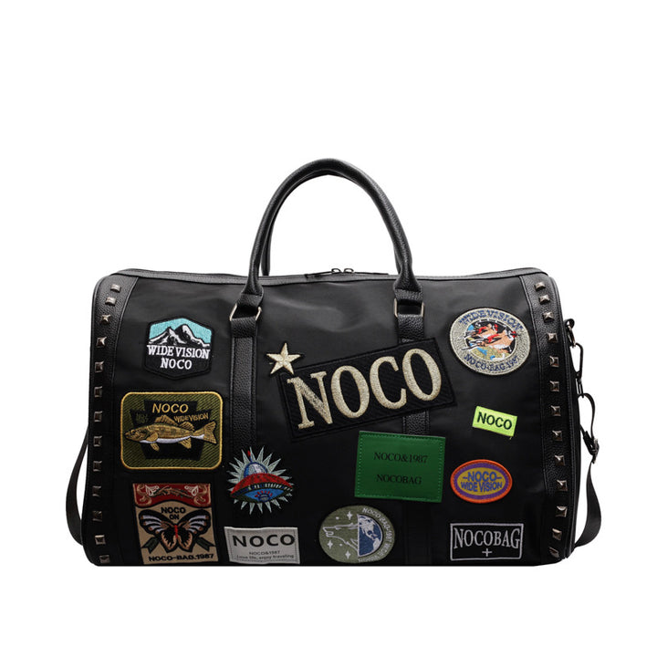 Trendige Patchwork Reisetasche Karnz