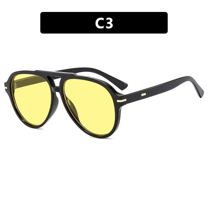 Damen stilvolle Sonnenbrille mit markantem Design Karnz