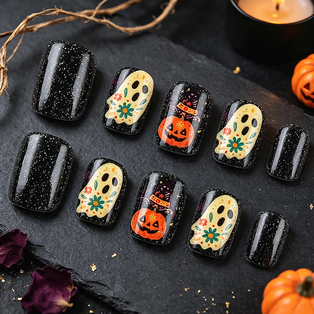 Halloween-Themen Press-On Nagelkunst Karnz 1787542717