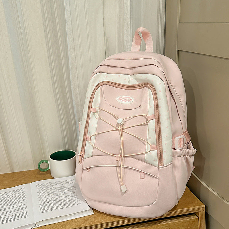 Stylische Punktmuster Freizeit Rucksack