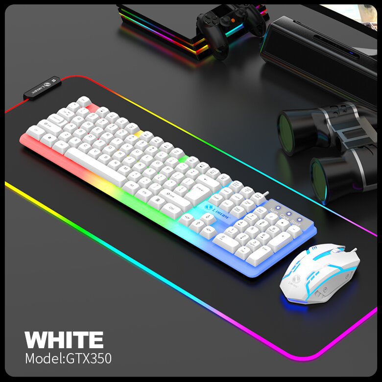 RGB Touch-Sensitive Gaming-Tastatur mit Präzisionsmaus Karnz