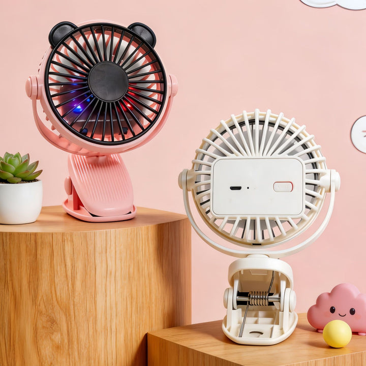 Unisex Tragbarer USB Tischventilator mit flexiblem Neigungswinkel Karnz