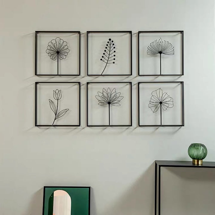 Dekorative Metall Wandkunst Karnz