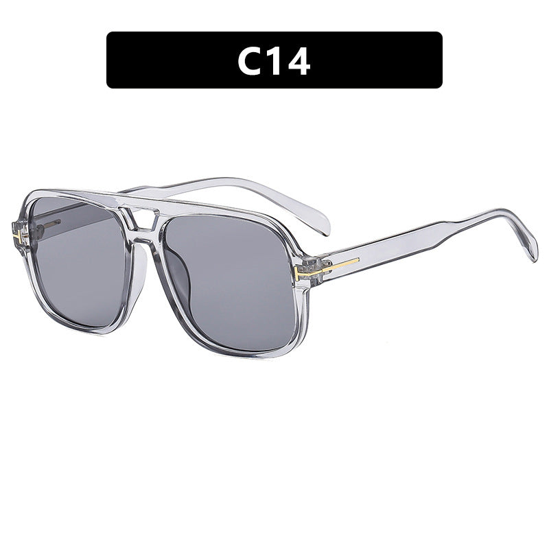 Damen quadratische Designerbrille mit filigranem Rahmen und modernem Kunststoffmaterial Karnz