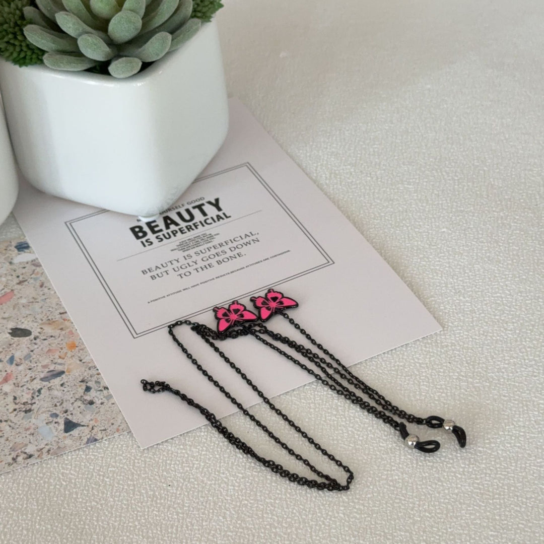 Schmetterlings-Themen-Brillenkettenhalter Karnz