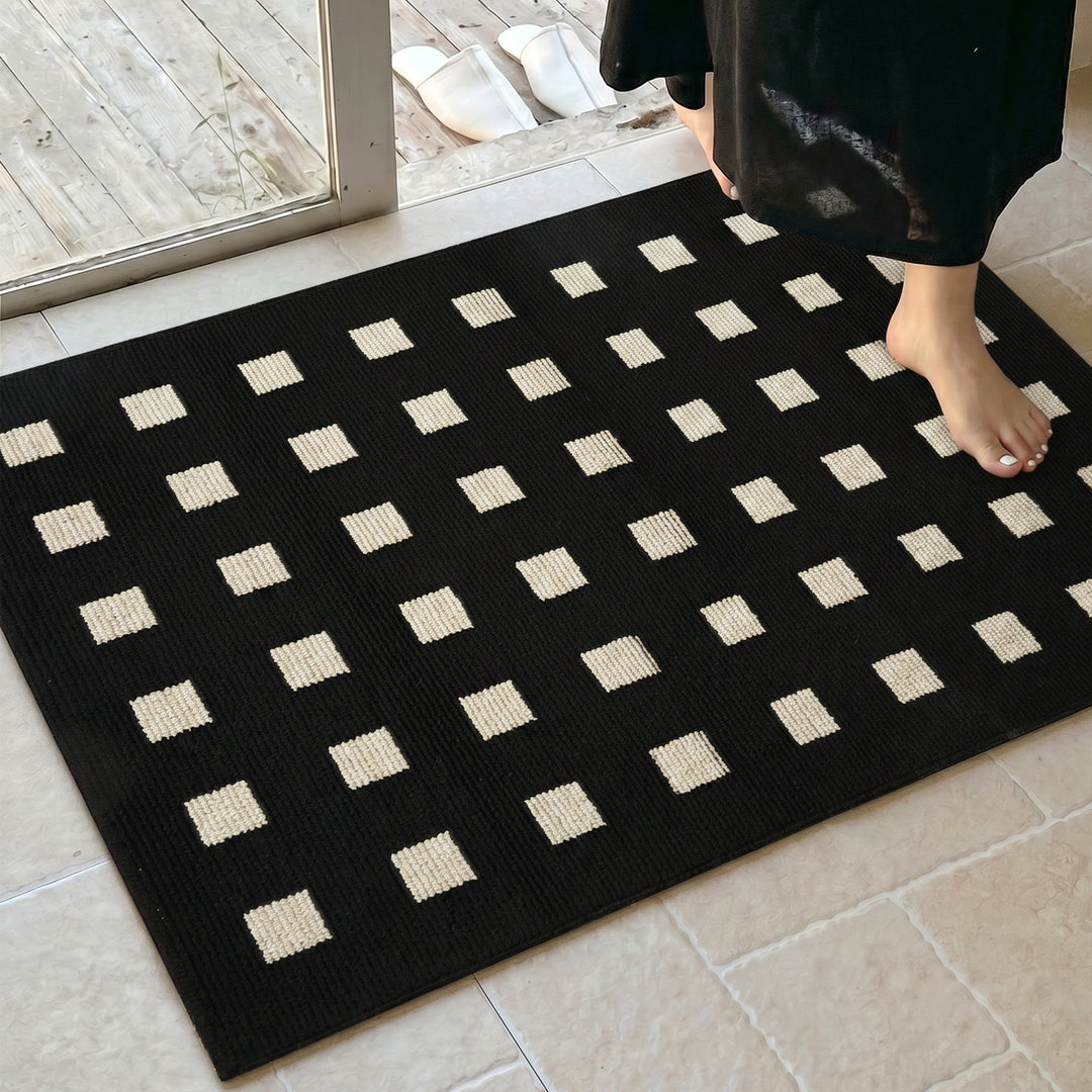 Geometrisches Muster Bereichsteppich