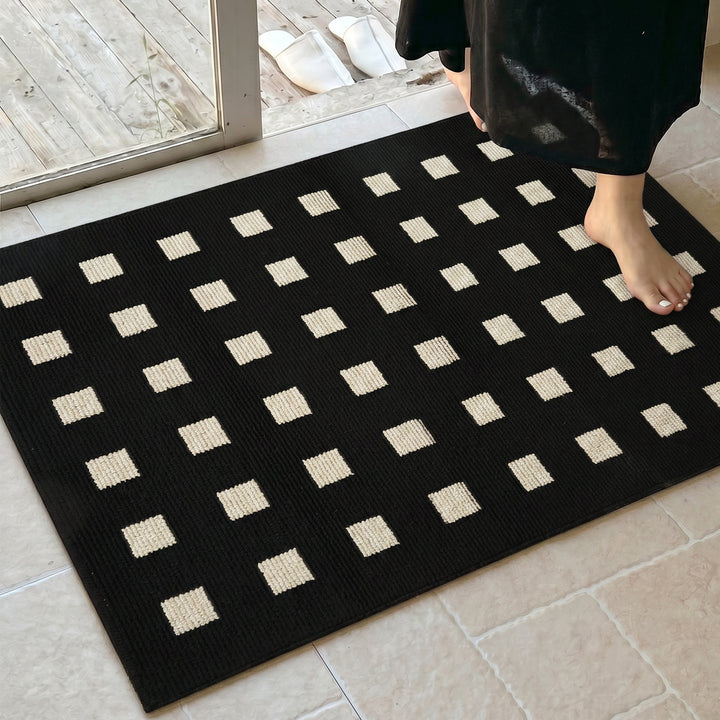 Geometrisches Muster Bereichsteppich