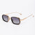Damen modische Sonnenbrille mit robustem Metallrahmen und trendigen Gläsern Karnz