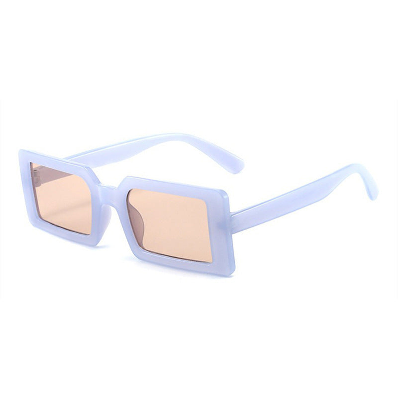 Schlank moderne quadratische Rahmen-Sonnenbrille Karnz