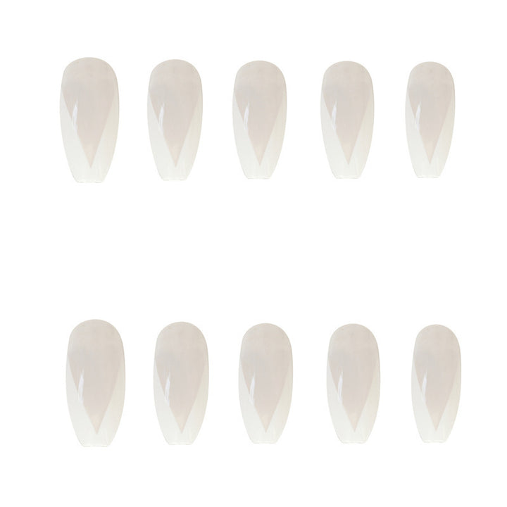 Premium Lange Stiletto Druck-Nägel Karnz