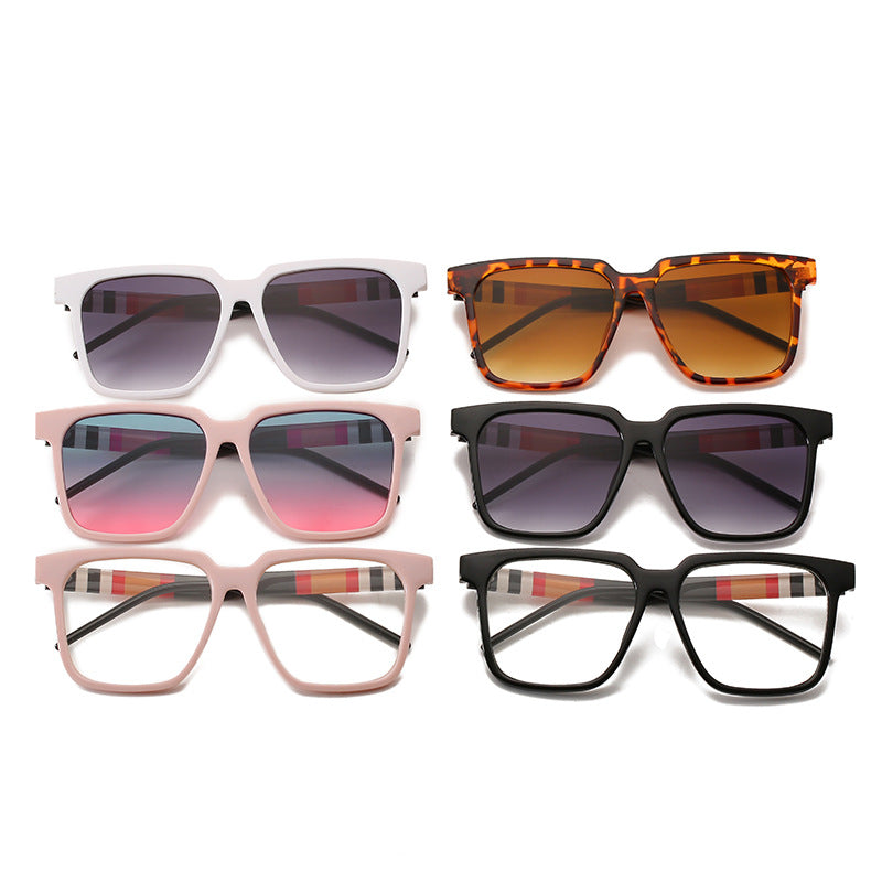 Damen stilvolle modische Sonnenbrille mit innovativem Design und trendigen Gläsern Karnz