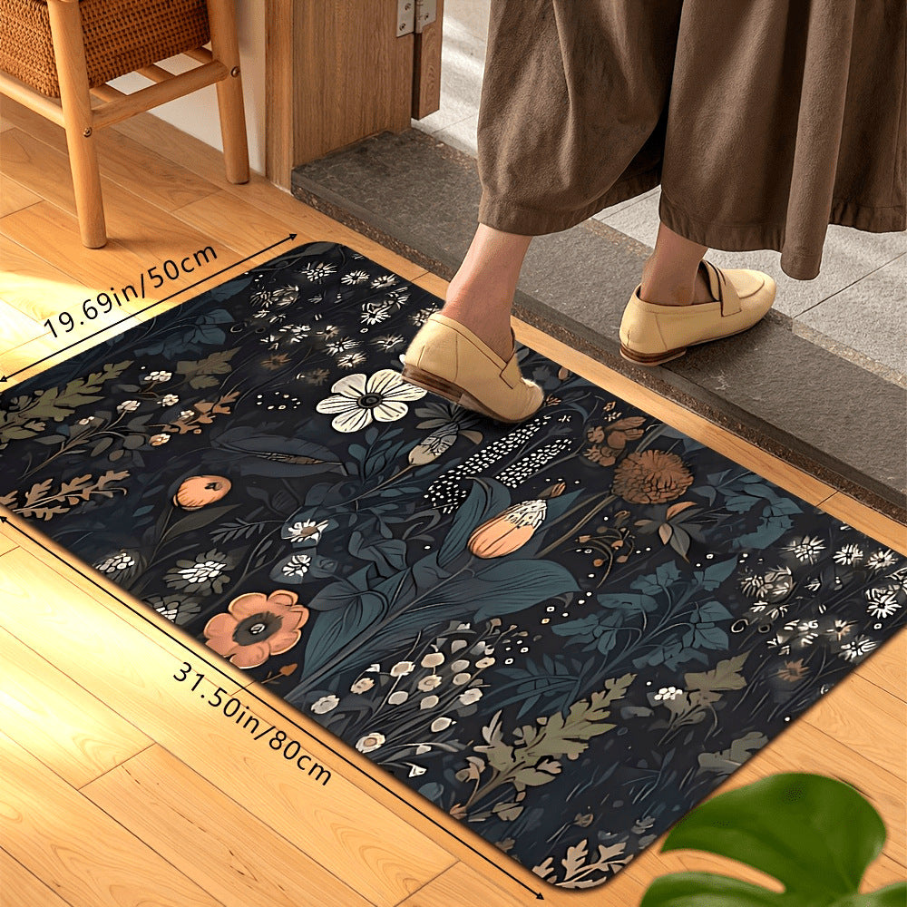 Künstlerisches Mandala-Design Badezimmermatte