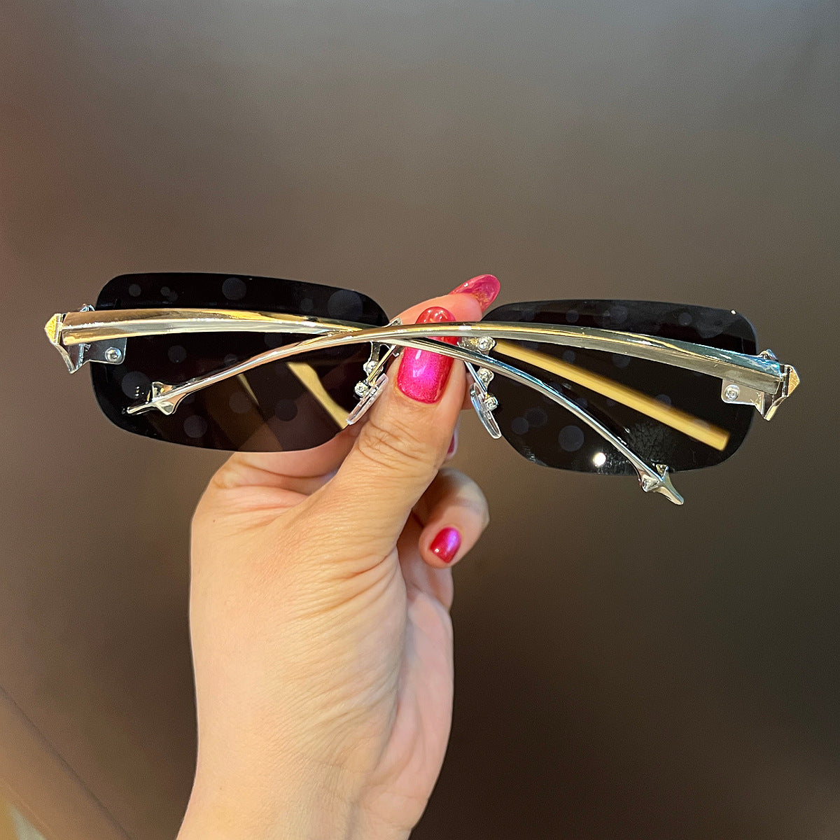 Damen Dekorative Designer-Sonnenbrille Karnz