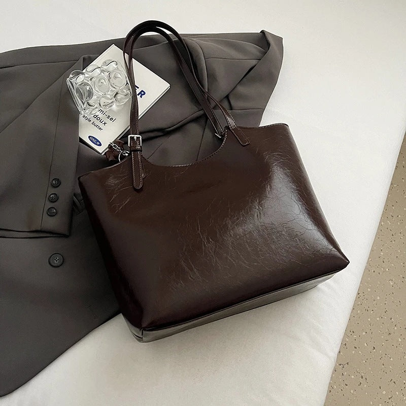 Luxuriöse Texturierte Leder Tote Karnz