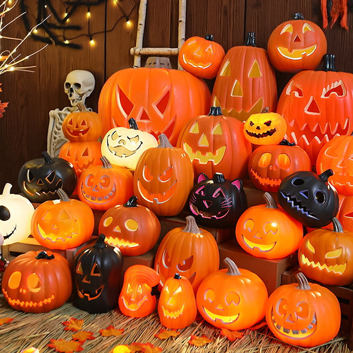 Lustige Halloween-Kürbis Dekoration Karnz