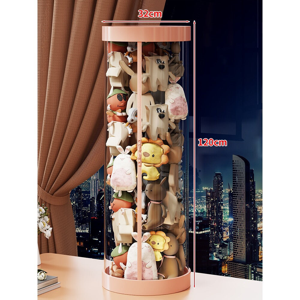 Hohe klare Acryl-Plüschspielzeug-Display-Turm-Organizer