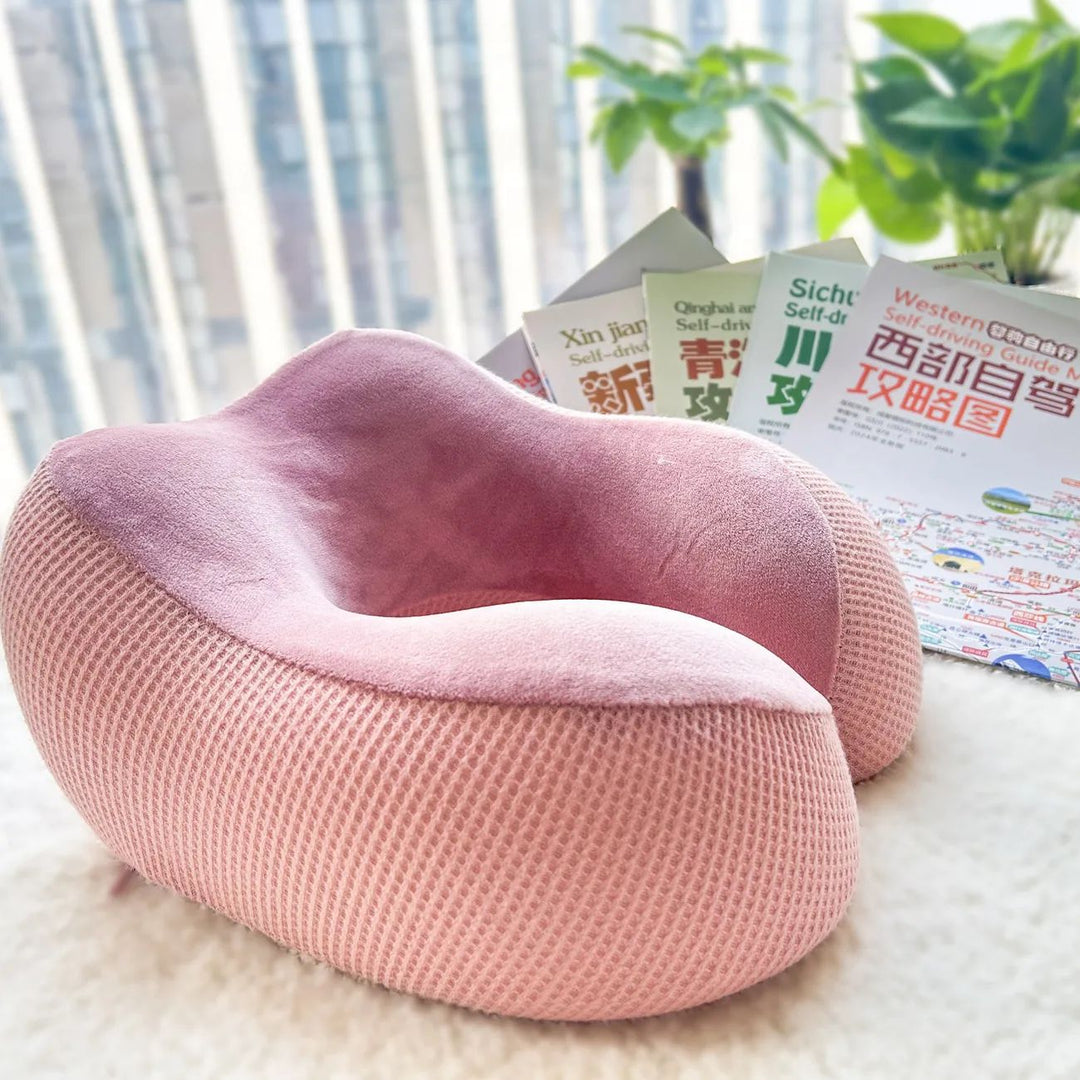 Damen Ergonomisches Nackenstützkissen mit entspannender Massagefunktion Karnz