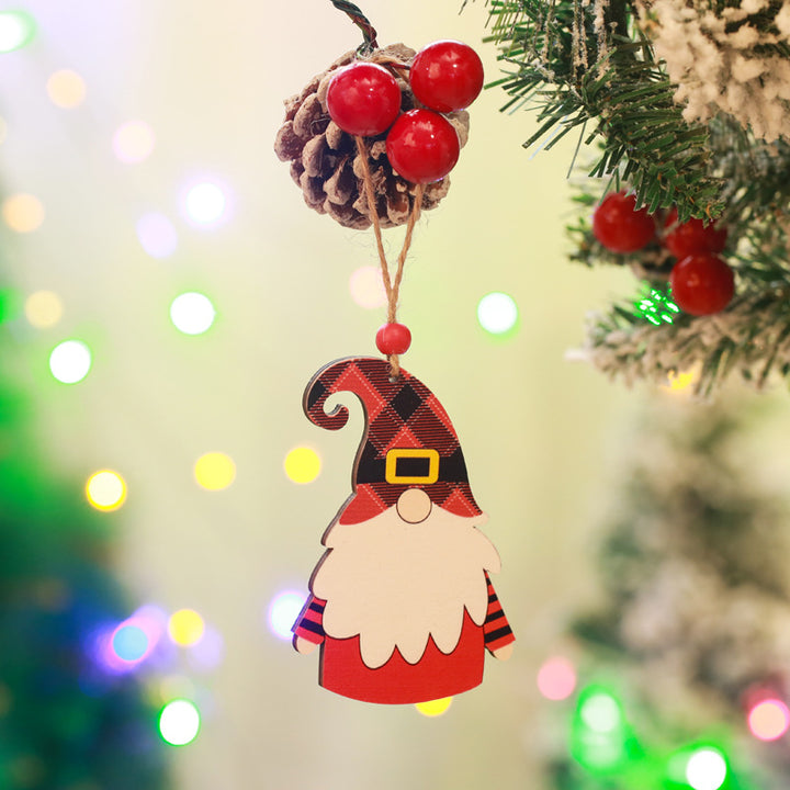 Dekorative Weihnachtsgnom Anhänger Karnz