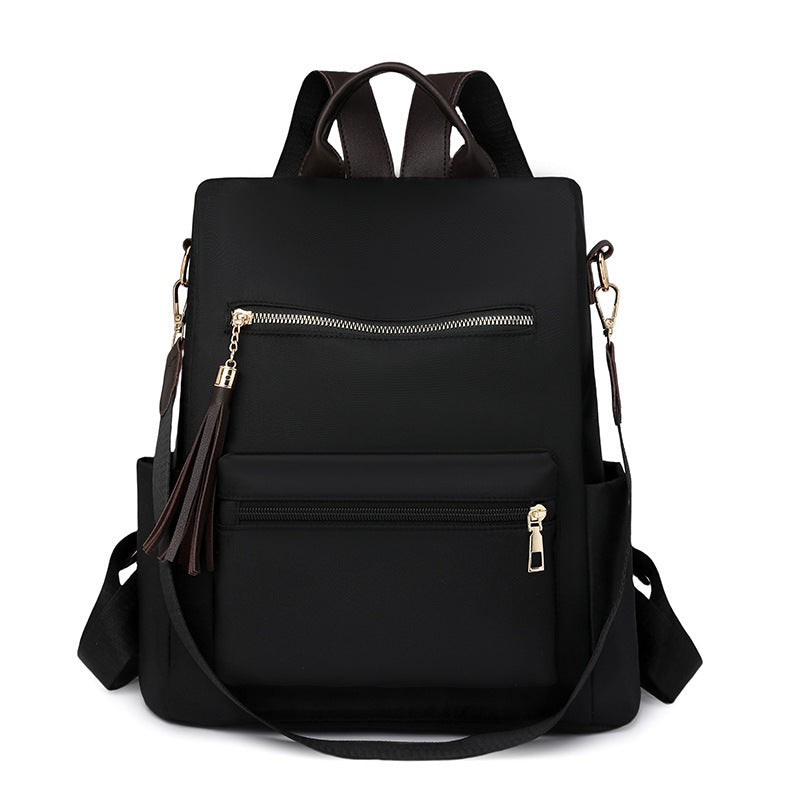 Eleganter Multi-Taschen-Rucksack mit abnehmbarem Gurt Karnz
