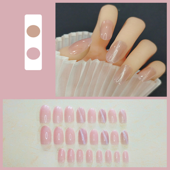 Ombre Glossy Press-On Nagelset