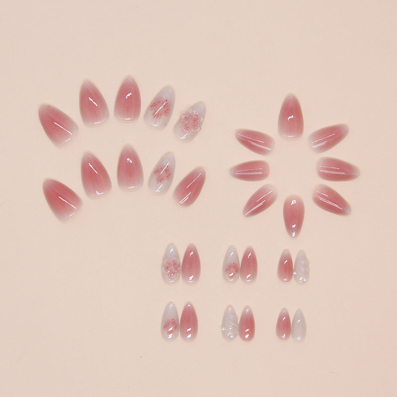 Elegante Stiletto Press-On Nagel Set Karnz