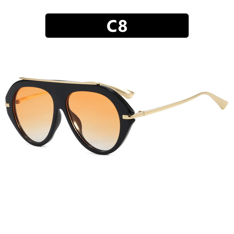 Damen Sonnenbrille im eleganten Hexagon-Design Karnz
