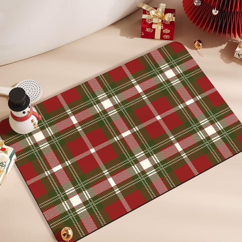 Festive Tartan Non-Slip Desk and Table Protector