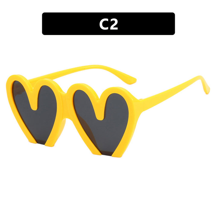 Damen Herzförmige Sonnenbrille Karnz 1780928954