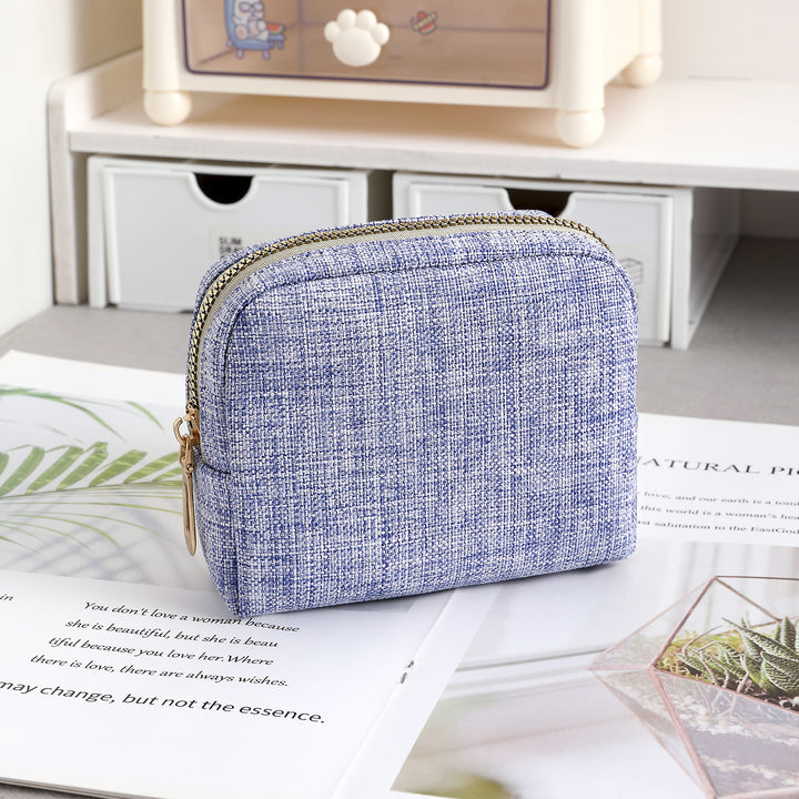 Kompakte Reißverschluss-Münztasche