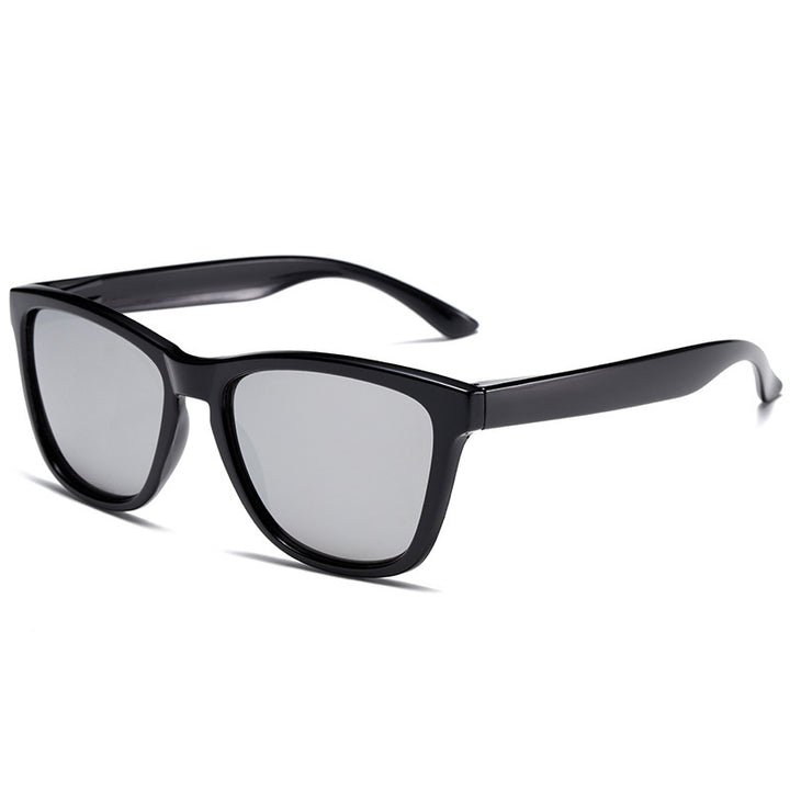 Stilvolle geometrische Rahmen Sonnenbrille Karnz