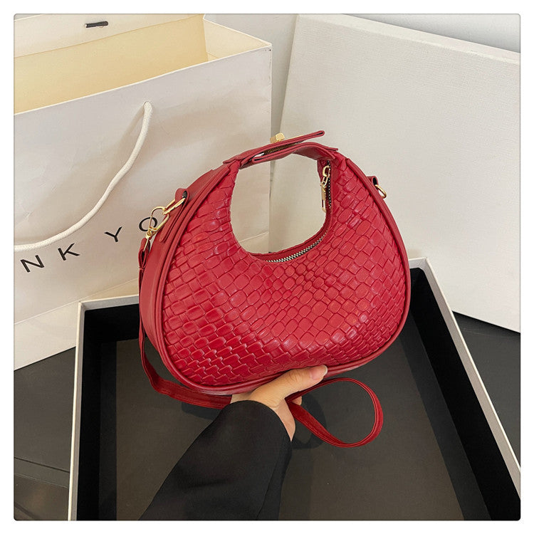 WoTextured Leder Hobo Tasche Karnz