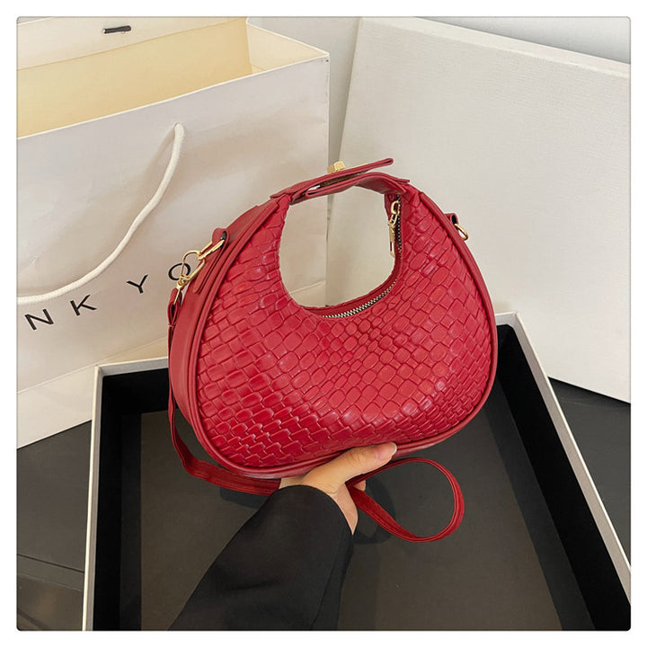 WoTextured Leder Hobo Tasche Karnz