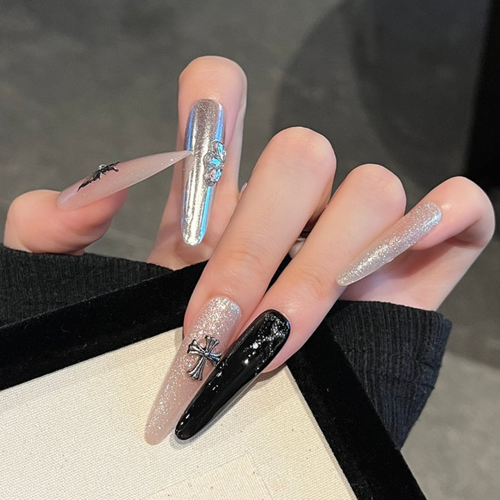 Glamouröse 3D Nagelkunst Extensions Karnz