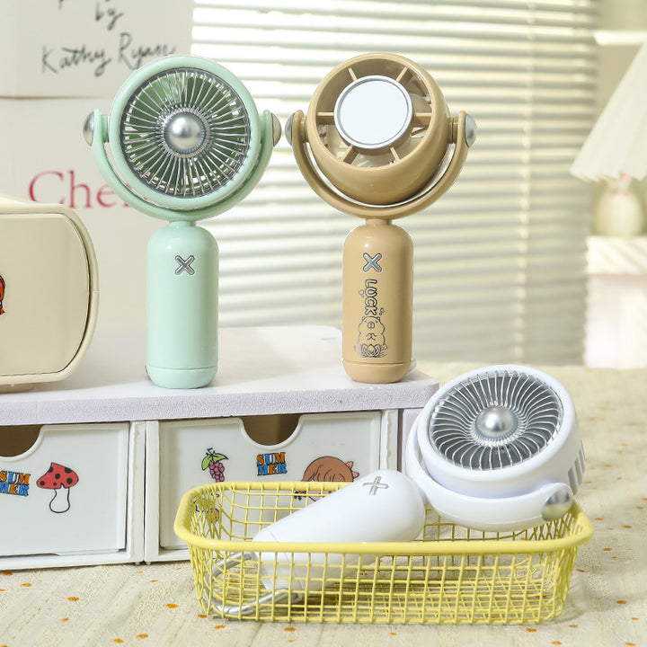 Damen Tragbarer Handventilator im lustigen Tierdesign Karnz