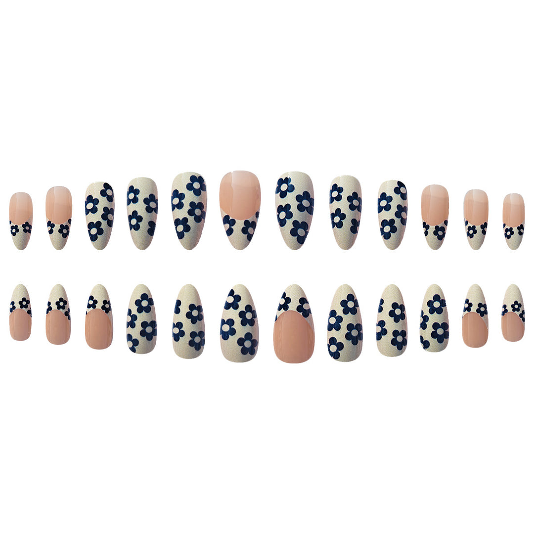 Florale Nagelkunst Sticker