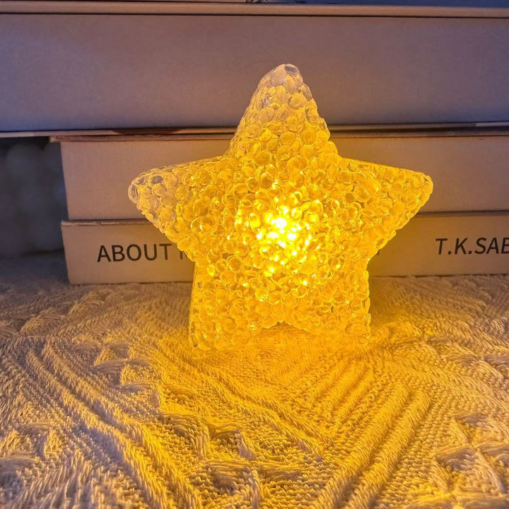 LED Frosted Acrylic Star Ambient Night Lamp Karnz