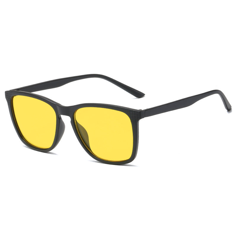 Damen stilvolle Sonnenbrille mit modernem, kantigem Rahmen Karnz