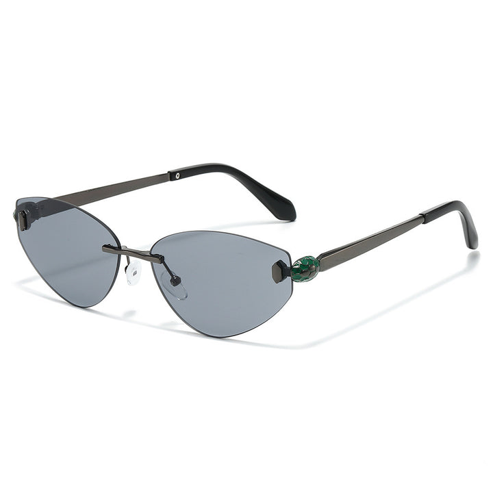 Cat-Eye Vision Shield Sonnenbrille Karnz