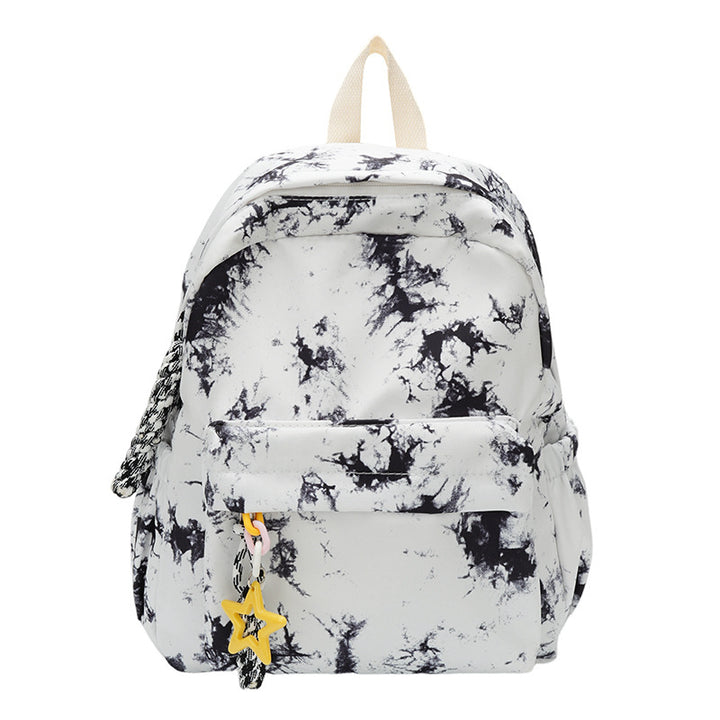 Stylischer Marmorprint-Rucksack