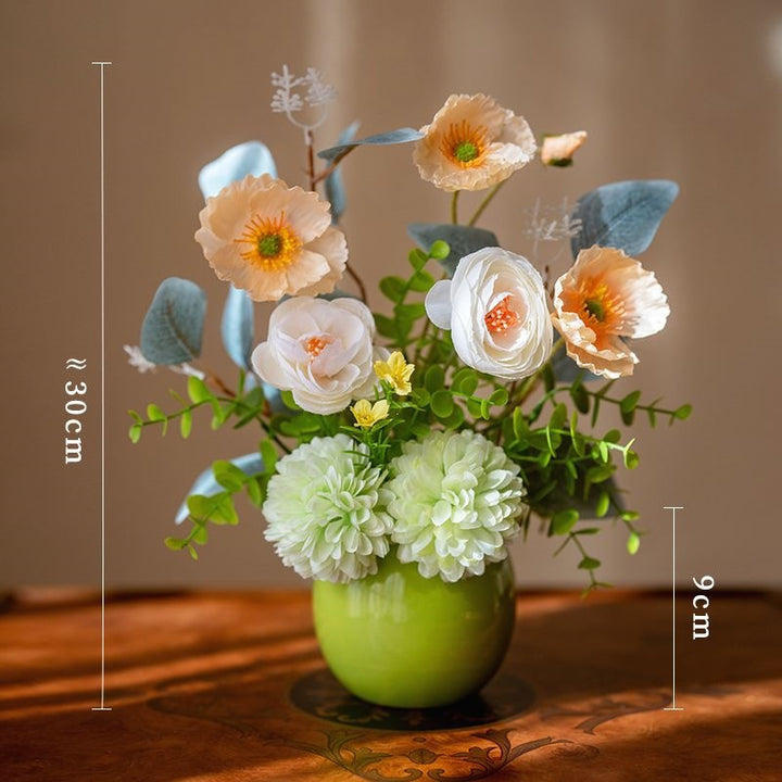 Elegante botanische Mittelstück