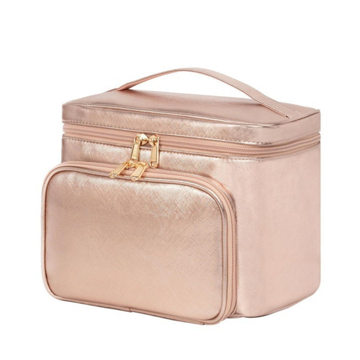 Kosmetik-Organizer Tasche mit Mehrfachen Fächern und Isolierendem Innenraum Karnz