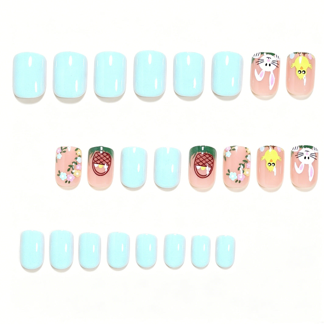 Verspielte saisonale Nagelkunst Karnz