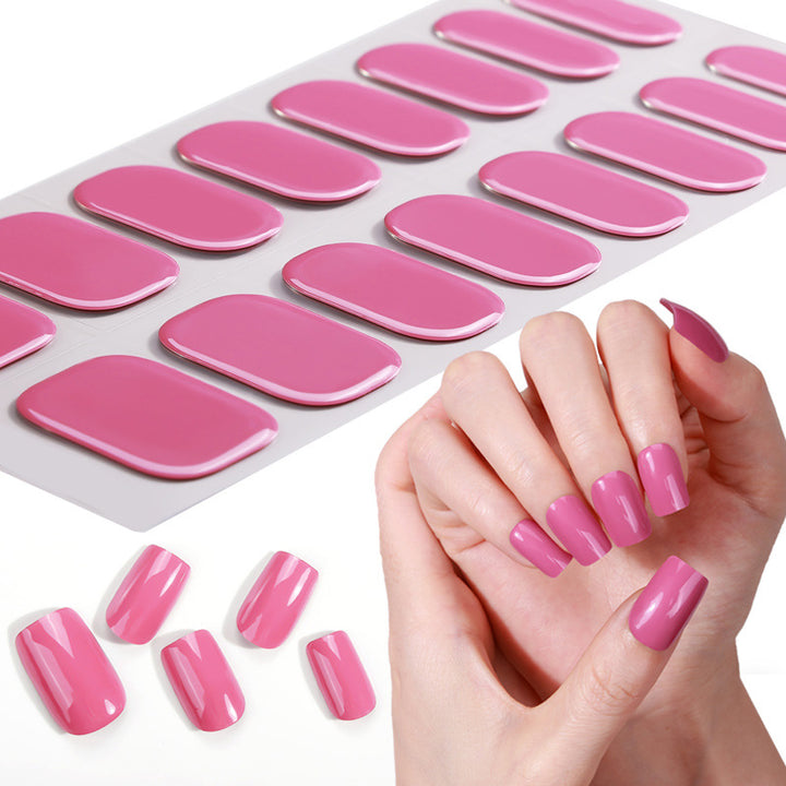 Glänzende Gel-Nagelüberzüge