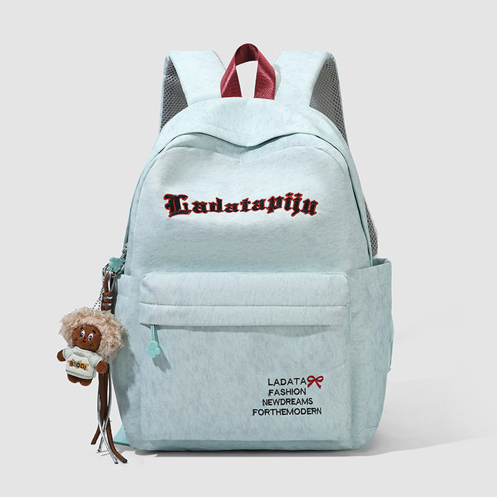 Lässiger bestickter Rucksack