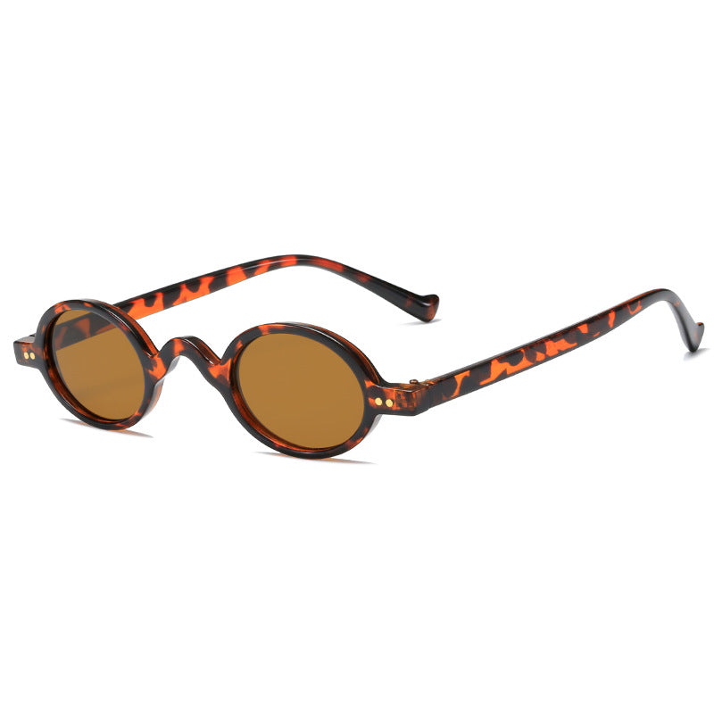 Damen runde Sonnenbrille im Retro-Stil Karnz